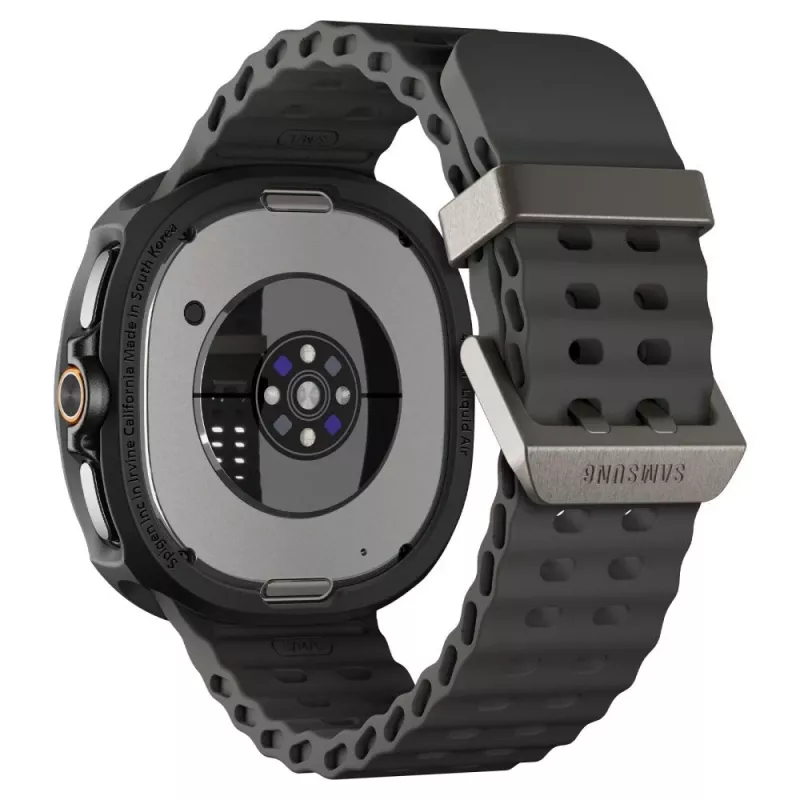 Spigen Liquid Air -kotelo Samsung Galaxy Watch 8 Classic (46 mm), mattamusta (ACS09841)