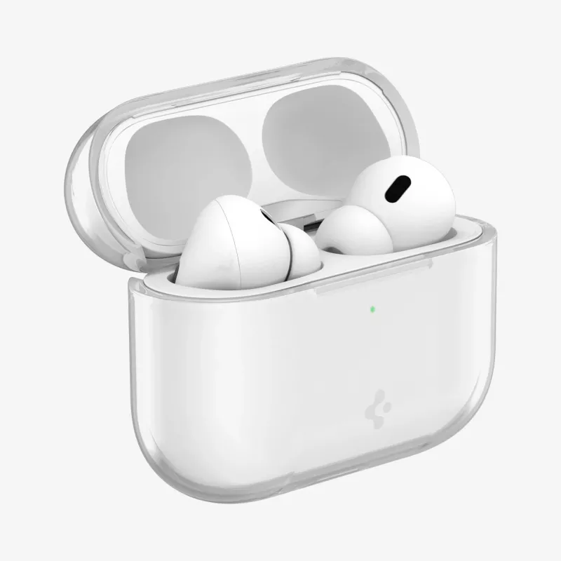 Spigen Liquid Crystal -suojakuori Apple AirPods Pro 3 -kuulokkeille, kristallinkirkas