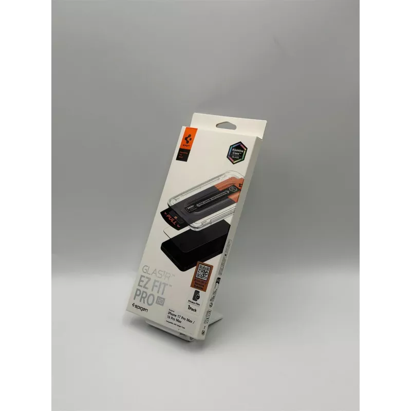 Spigen Glas.tR EZ Fit Pro AC Privacy -näytönsuoja iPhone 16 Pro Max / 17 Pro Max