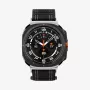 SPIGEN WBF0 ranneke Samsung Galaxy Watch Ultra 2024/2025 (47 mm) -kellolle, musta