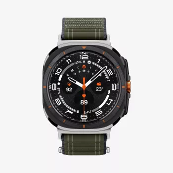 SPIGEN WBF0 -ranneke Samsung Galaxy Watch Ultra 2024/2025 (47 mm) vihreä