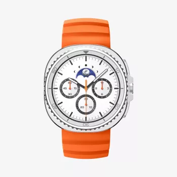 SPIGEN WBS2 -ranneke Samsung Galaxy Watch 8 / Classic (40/44/46 mm) oranssi