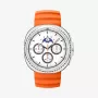 SPIGEN WBS2 -ranneke Samsung Galaxy Watch 8 / Classic (40/44/46 mm) oranssi