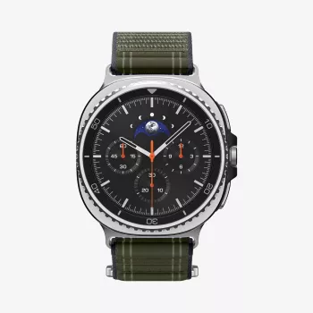 SPIGEN WBF0 -ranneke Samsung Galaxy Watch 8 / Classic (40 / 44 / 46 mm) vihreä