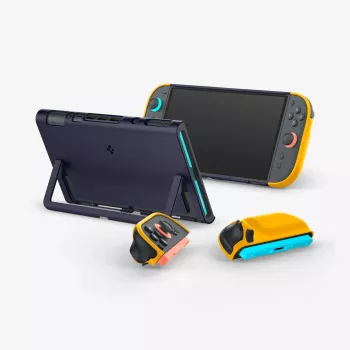 SPIGEN Nano Pop -kotelo Nintendo Switch 2, Blueberry Navy