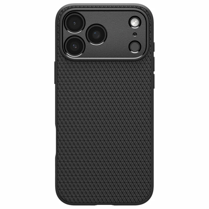 Spigen Liquid Air -kotelo iPhone 17 Pro Max, matta musta