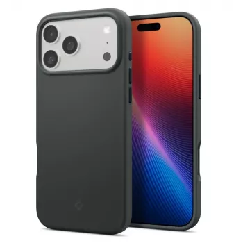Spigen Silicone Fit Mag MagSafe -kotelo Apple iPhone 17 Pro Max, Abyss Green