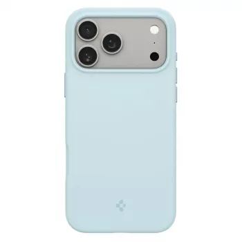 Spigen Silicone Fit Mag MagSafe -kotelo iPhone 17 Pro Max, Mute Blue