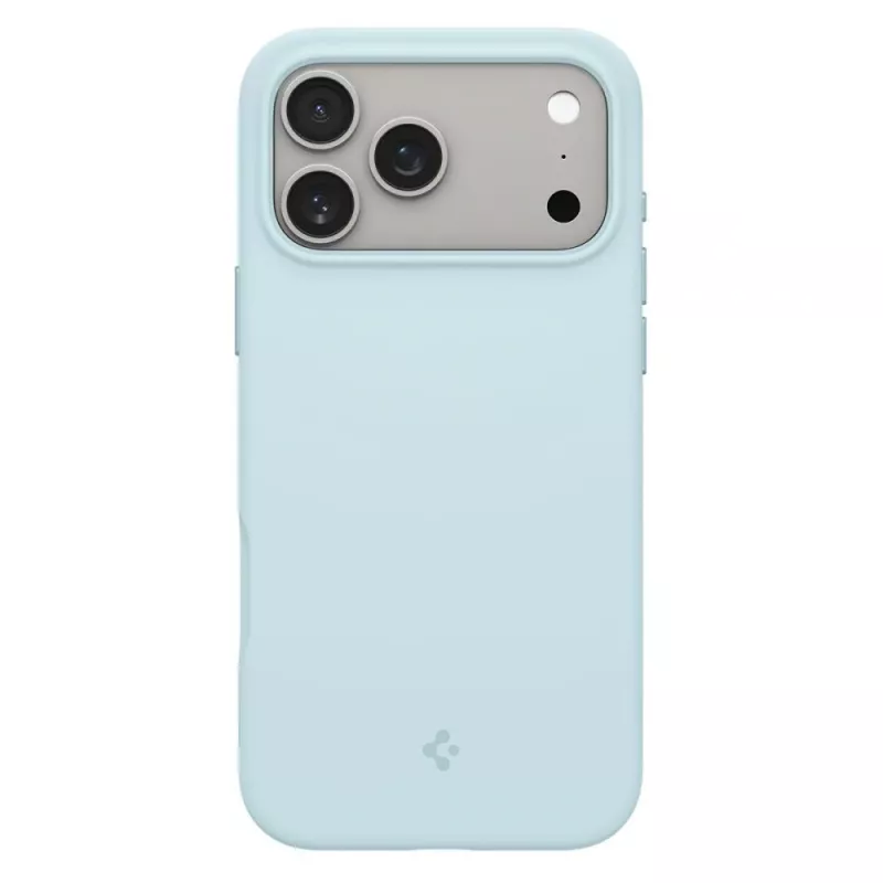 Spigen Silicone Fit Mag MagSafe -kotelo iPhone 17 Pro Max, Mute Blue