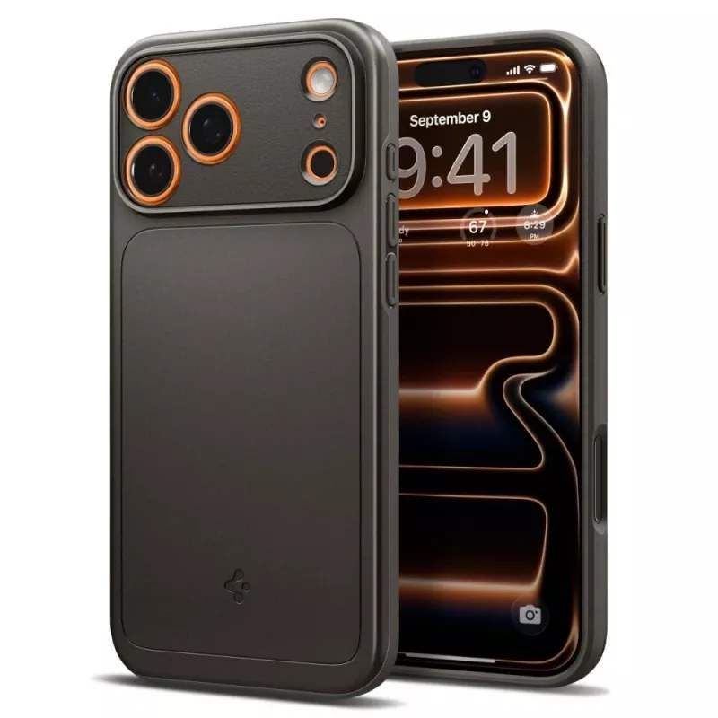 Spigen Thin Fit Mag MagSafe -kotelo iPhone 17 Pro Max (Gunmetal)
