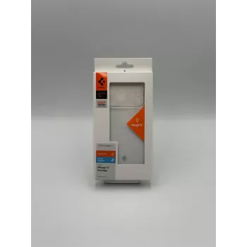 Spigen Ultra Hybrid ”T” Mag MagSafe -kotelo iPhone 17 Pro Max, Clear/White