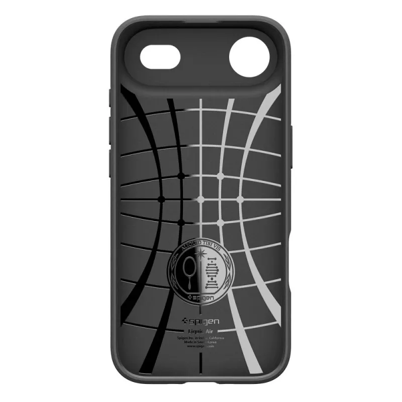 Spigen Liquid Air -kotelo iPhone 17 Air, matta musta