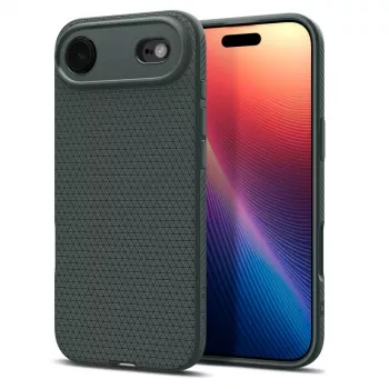 Spigen Liquid Air -kotelo Apple iPhone 17 Air, Abyss Green
