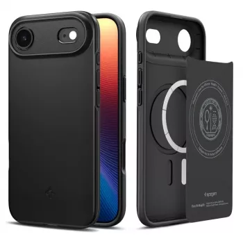 Spigen Thin Fit Mag MagSafe -kotelo iPhone 17 Air, musta