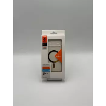 Spigen Ultra Hybrid Mag MagSafe -kotelo iPhone Air, Clear/Gold