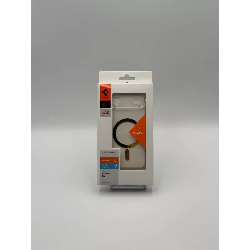 Spigen Ultra Hybrid Mag MagSafe -kotelo iPhone Air, Clear/Gold
