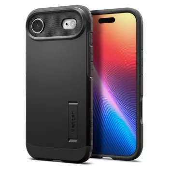 Spigen Tough Armor MagFit -kotelo iPhone Air, musta