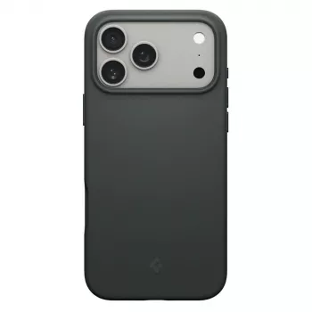 Spigen Silicone Fit Mag MagSafe -kotelo iPhone 17 Pro, Abyss Green