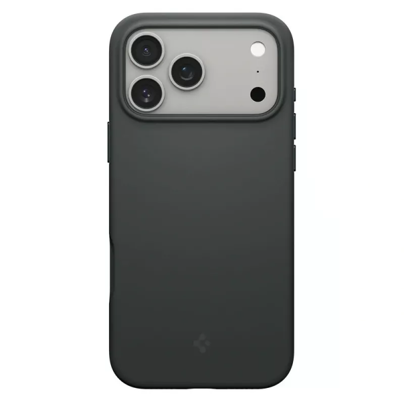 Spigen Silicone Fit Mag MagSafe -kotelo iPhone 17 Pro, Abyss Green