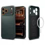 Spigen Thin Fit Mag MagSafe -kotelo iPhone 17 Pro, Abyss Green