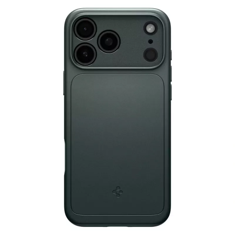 Spigen Thin Fit Mag MagSafe -kotelo iPhone 17 Pro, Abyss Green