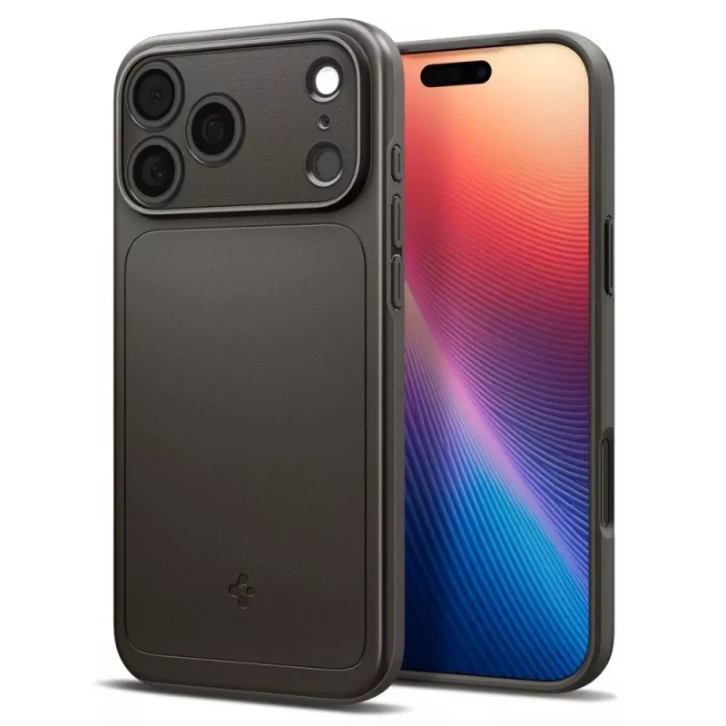 Spigen Thin Fit Mag MagSafe -kotelo iPhone 17 Pro, Gunmetal