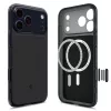 Spigen Ultra Hybrid T Mag MagSafe -suojakuori iPhone 17 Pro -puhelimelle, matta musta