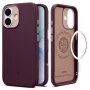Spigen Nano Pop Mag MagSafe -suojakuori iPhone 17 -puhelimelle, Burgundy Bean