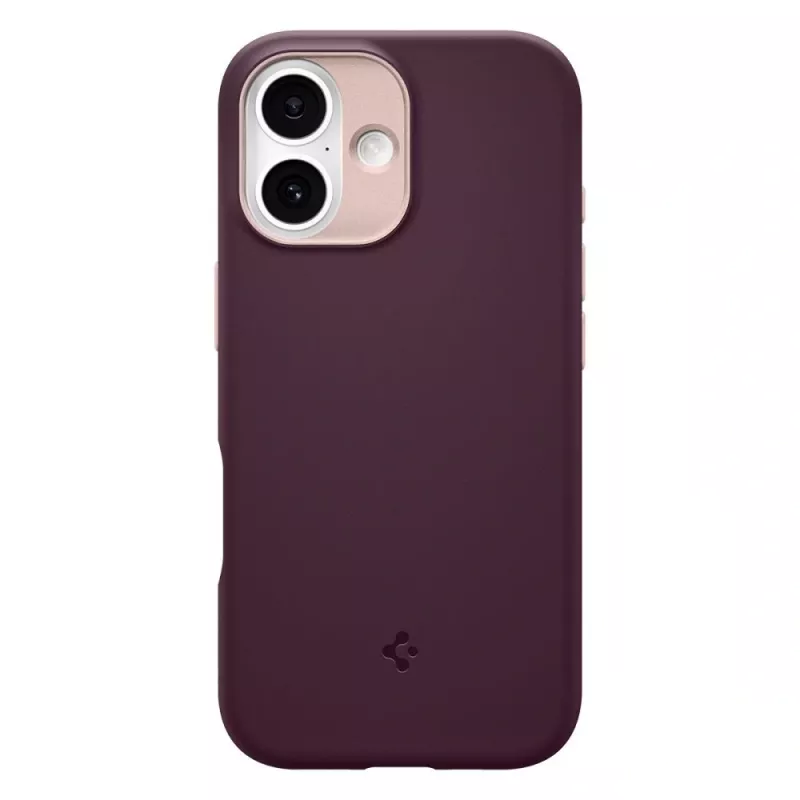 Spigen Nano Pop Mag MagSafe -suojakuori iPhone 17 -puhelimelle, Burgundy Bean