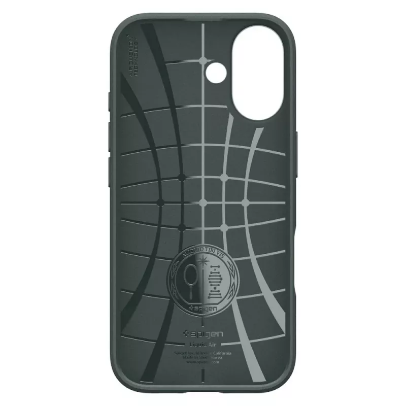 Spigen Liquid Air -kuori Apple iPhone 17 - Abyss Green
