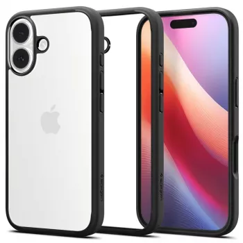 Spigen Ultra Hybrid iPhone 17 matta musta