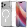 Spigen Liquid Crystal Mag MagSafe -kuori iPhone 17 Pro Max, kirkas/valkoinen