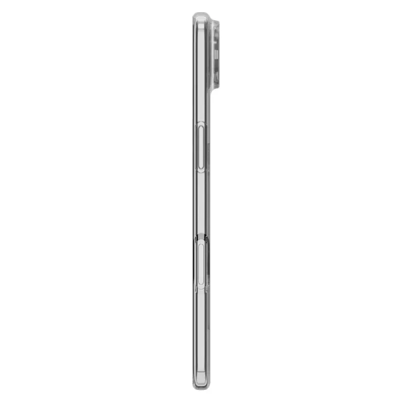 Spigen Liquid Crystal Mag MagSafe -kuori iPhone 17 Air, kirkas/valkoinen