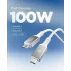 SPIGEN EB10015CC Essential USB-C - USB-C -kaapeli 100W 150cm valkoinen