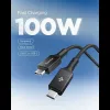 SPIGEN EB10015CC Essential USB-C - USB-C -kaapeli 100W 150cm musta