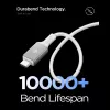 SPIGEN EB24015CC Essential Type-C -kaapeli 240W 150cm valkoinen