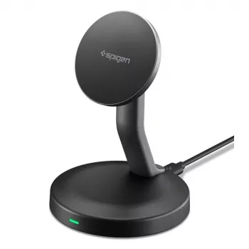 SPIGEN EF151MS Essential Magnetic MagSafe -langaton laturi 15W musta