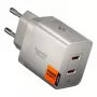 SPIGEN EE472EU-GAN Essential 2-Port Network Charger 47W Natural Titanium