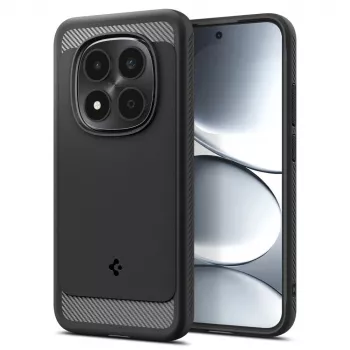 SPIGEN Rugged Armor -kuori Xiaomi Redmi Note 15 Pro 5G - matta musta