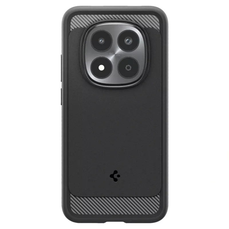 SPIGEN Rugged Armor -kuori Xiaomi Redmi Note 15 Pro 5G - matta musta