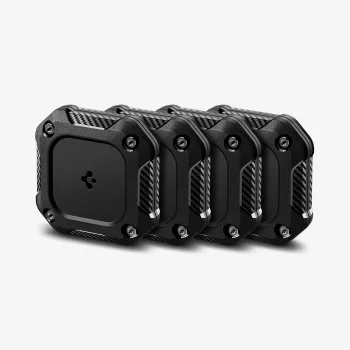 Spigen Tough Armor 4-pack Apple AirTag 1/2 musta
