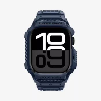 Spigen Rugged Armor Pro V2 -kuori Apple Watch 42mm - sininen