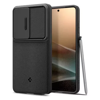 Spigen Optik Armor Galaxy S26 Ultra musta