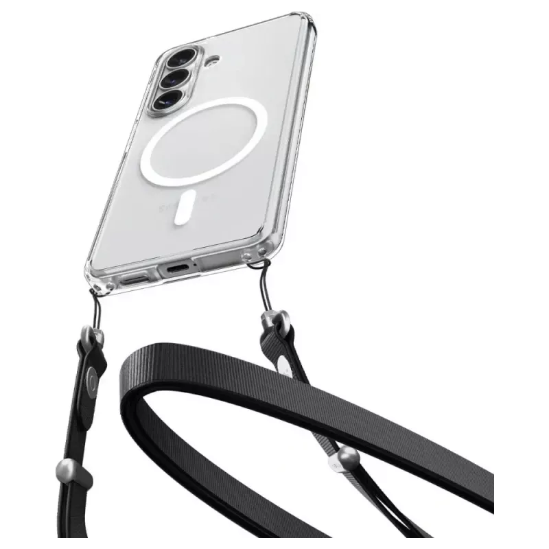 Spigen Ultra Hybrid Mag MagSafe Galaxy S26+ Plus Clear/White