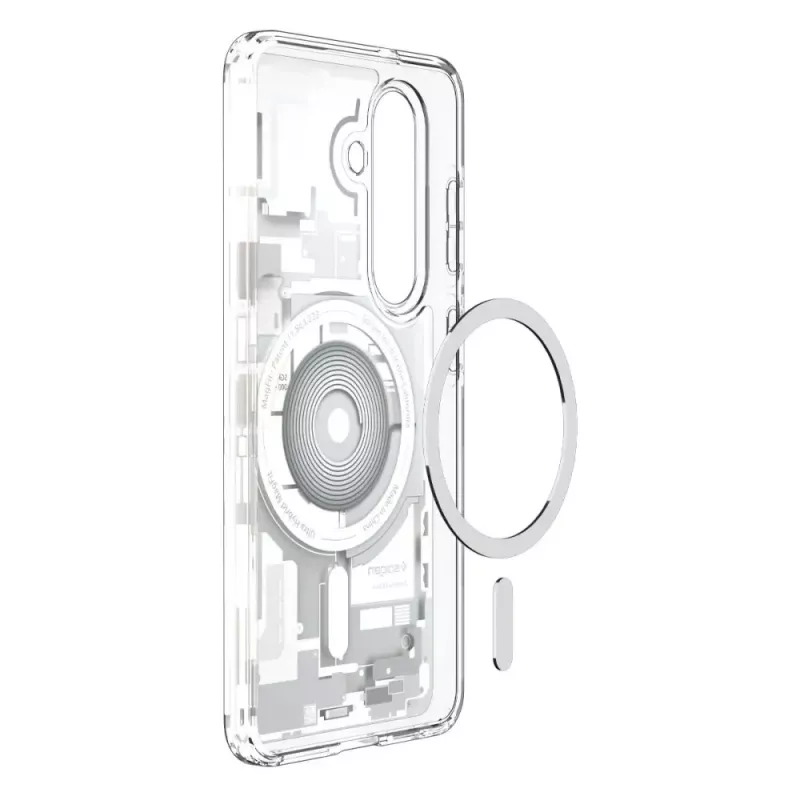 Spigen Ultra Hybrid Mag MagSafe Galaxy S26+ Plus Zero One valkoinen