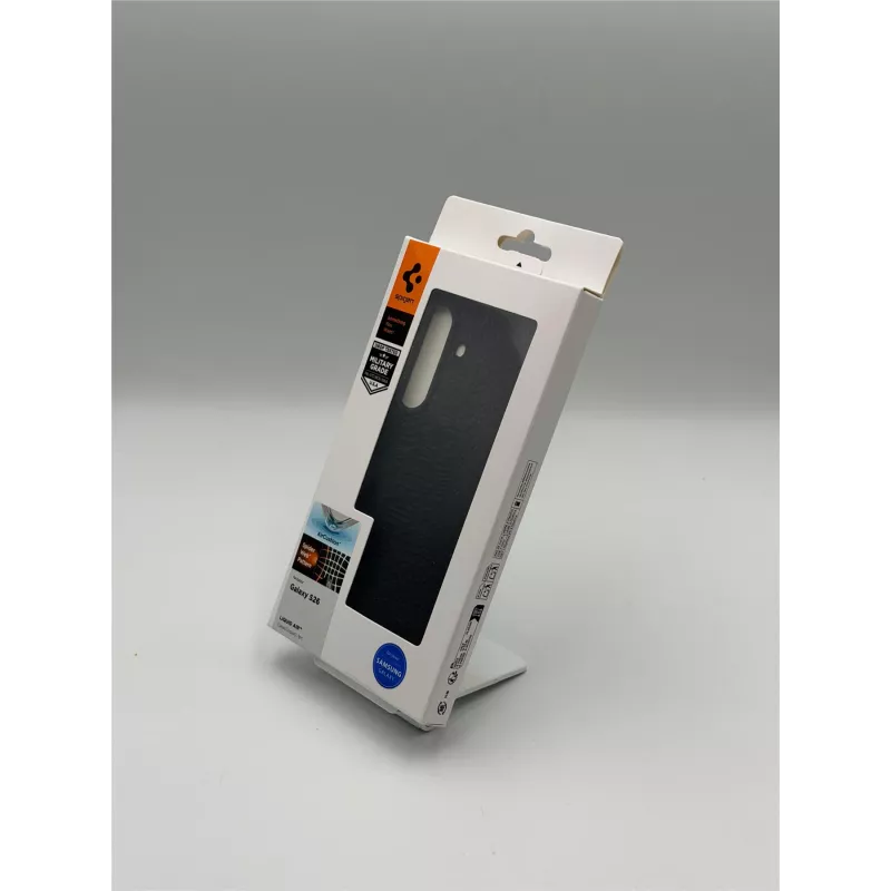 Spigen Liquid Air Galaxy S26 matta musta