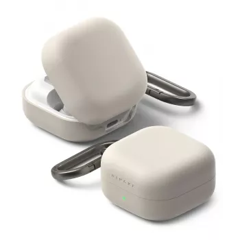 Ringke silikonikotelo Samsung Galaxy Buds 4 / 4 Pro - Stone