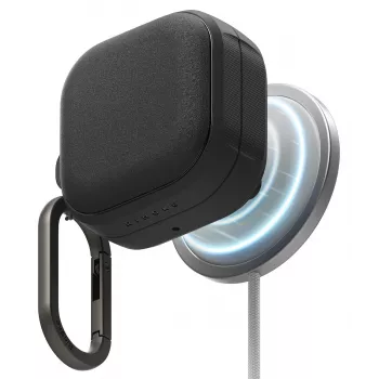 RINGKE ONYX Magnetic Magsafe -kotelo Samsung Galaxy Buds 4 / 4 Pro - musta