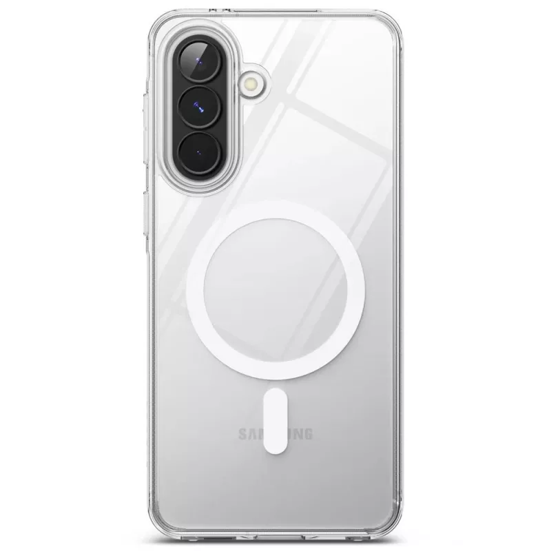 Ringke Fusion Magnetic MagSafe -suojakuori Samsung Galaxy A57 5G -puhelimelle, kirkas