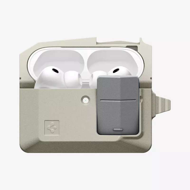 Spigen Classic LS -suojakuori Apple AirPods Pro 3 -kuulokkeille, harmaa